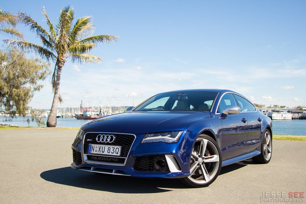 The Audi RS7. The Audi RS7.